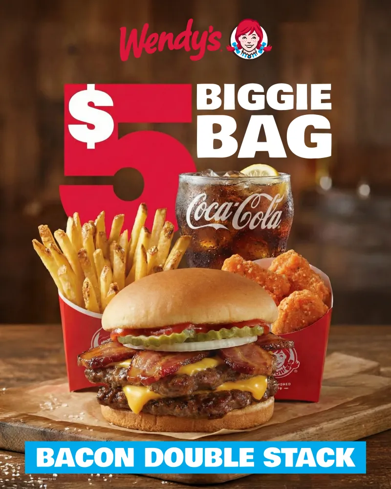 Wendy’s 01 Poster — studio ad design example