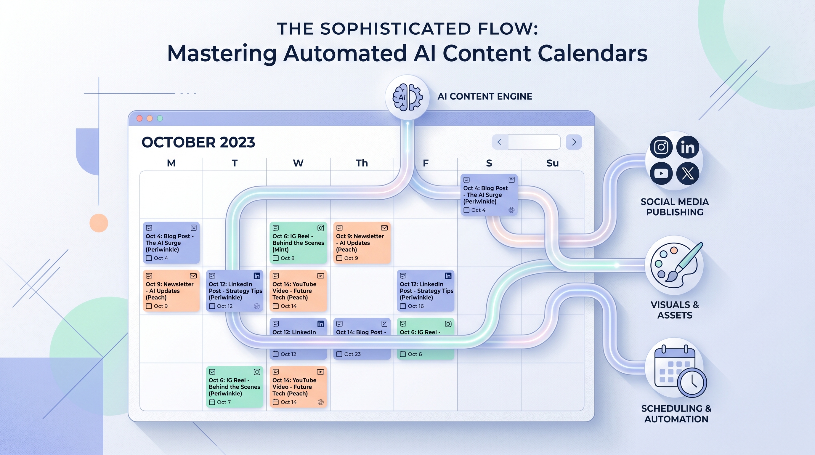 Building an AI Content Calendar. Automate Design from Planning to Publishing