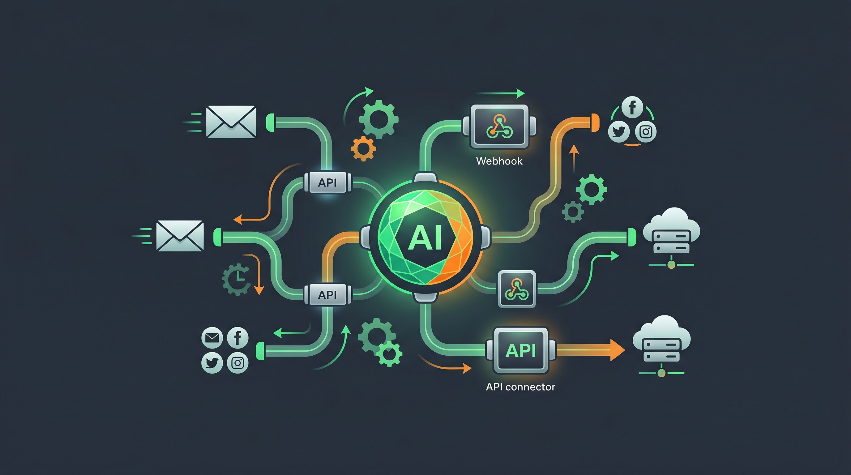 How to Connect AI Design to Your Marketing Stack. Zapier, Make, and API Workflows