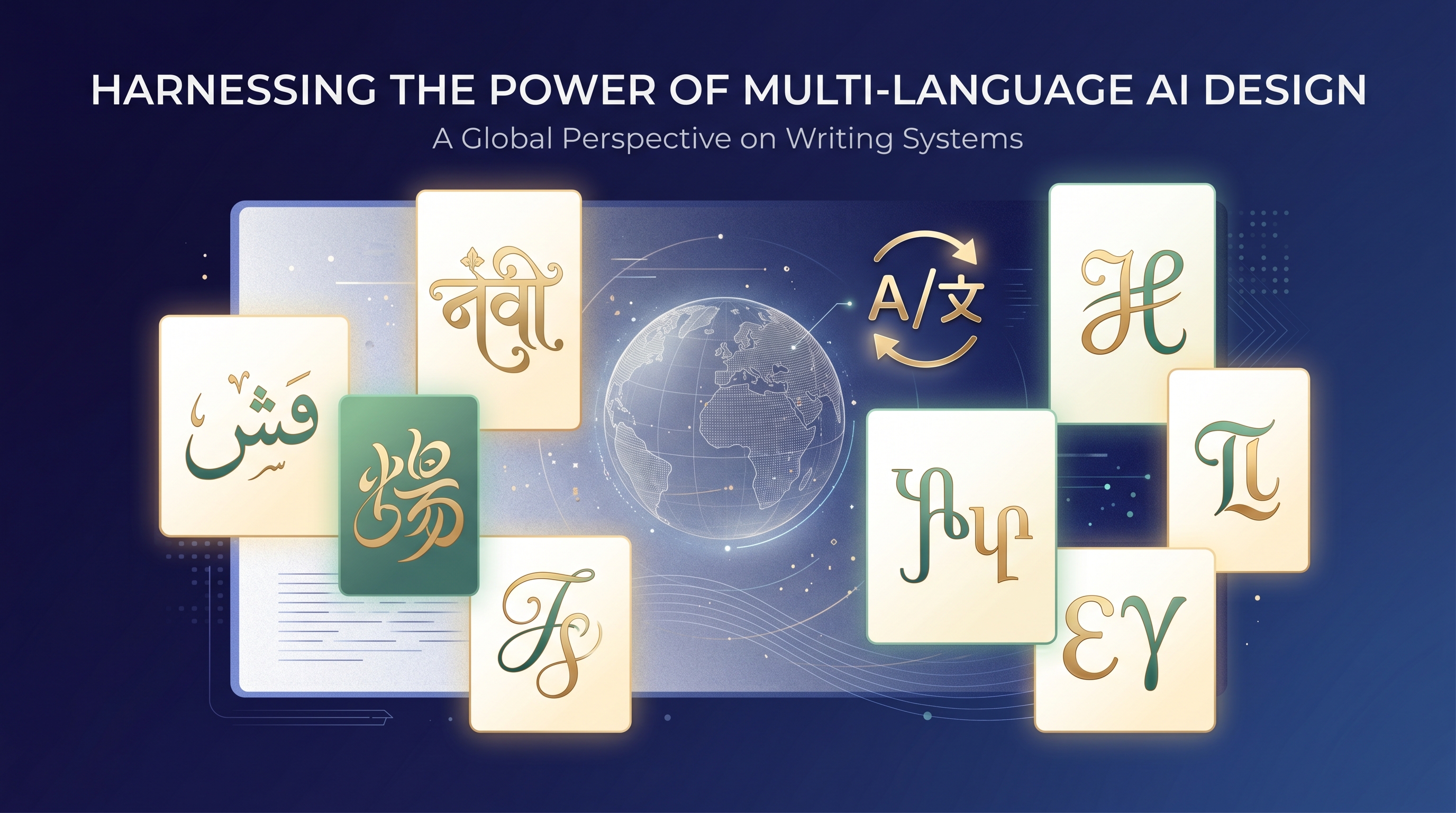 How AI Design Platforms Handle Multi-Language Content. Arabic, Chinese, and Japanese Text in Graphics